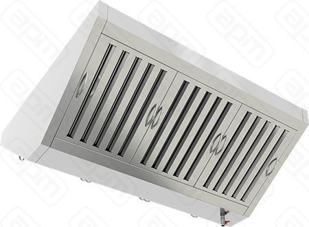 ЗОНТ ВЫТЯЖ ОСТРОВНОЙ ЗВОО-12506