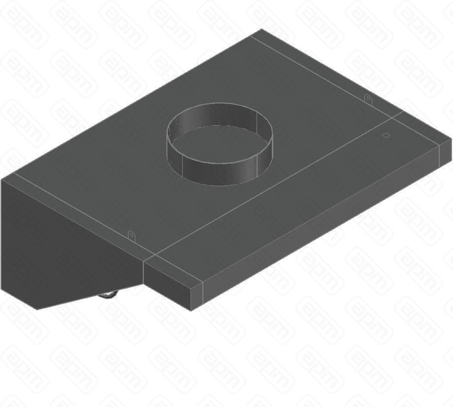 ЗОНТ ВЫТЯЖПРИСТЕННЫЙ ЗВПОСК-1108