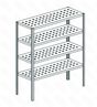 СТЕЛЛАЖ ПЕРФОРИРОВАННЫЙ APACH CHEF LINE LSTP20-206