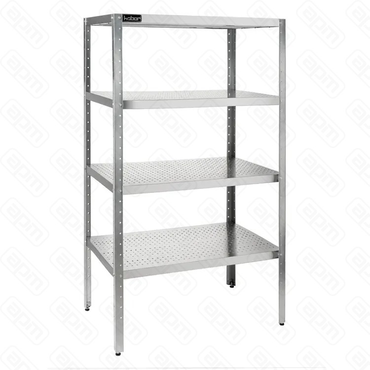 СТЕЛЛАЖ ПЕРФОРИРОВАННЫЙ РАЗБОРНЫЙ КОБОР СКП-12040 ВЫСОТА 1800