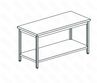 СТОЛ ПРОИЗВОДСТВЕННЫЙ APACH CHEF LINE LWT612SH