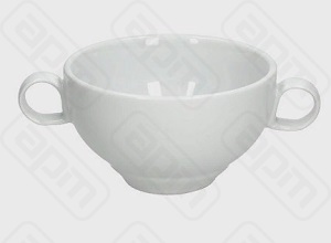 Бульонница 330мл с 2 ручками THESIS BIANCO TZ018330000