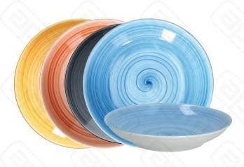 Тарелка глубокая 26см GIOTTO BRICK RED CP001261053