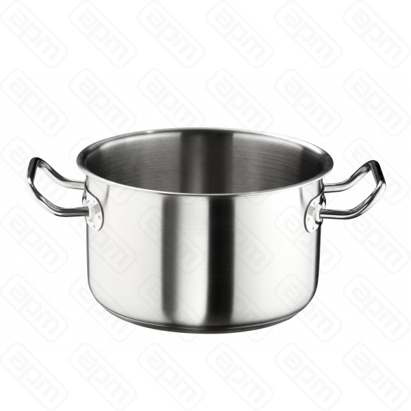 Кастрюля 24л d18см без крышки серия MASTER нержсталь 38400518