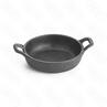 Сковорода чугунная d12см h3см 0235л порционная с двумя ручками цвет черный CW30102