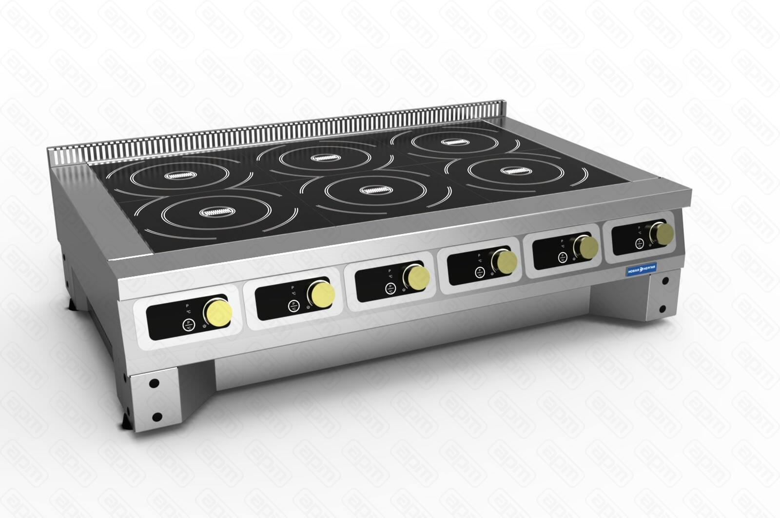 ПЛИТА ИНДУКЦИОННАЯ ЭЛЕКТРИЧЕСКАЯ НОВАЯ ЭНЕРГИЯ ПЭИ-6 700 НАСТОЛЬНАЯ