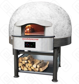 ПЕЧЬ ДРОВЯНАЯ MORELLO FORNI MIX-E130 СUPOLA MOSAIC
