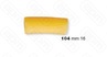 ФОРМА LA MONFERRINA ДЛЯ P6P12 RIGATONI 16 MM 104 БРОНЗА