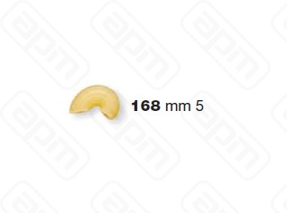 ФОРМА LA MONFERRINA ДЛЯ P6P12 CURVI RIGATI 5 MM 168 БРОНЗА