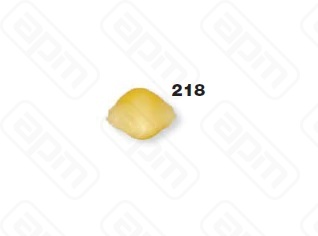 ФОРМА LA MONFERRINA ДЛЯ P6P12 CONCHIGLIE LISCE 18 MM 218 БРОНЗА