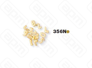 ФОРМА LA MONFERRINA ДЛЯ P6P12 NUMERI 65 MM 356N БРОНЗА
