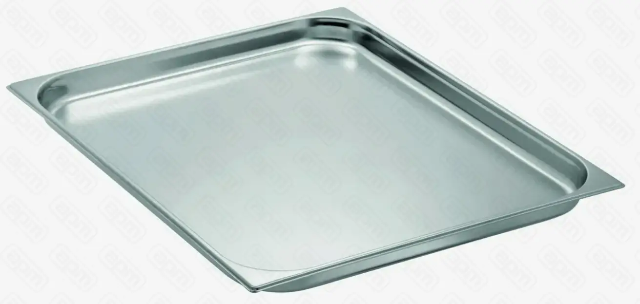 Гастроемкость GN 21-20 алюминиевая без ручек и крышки
