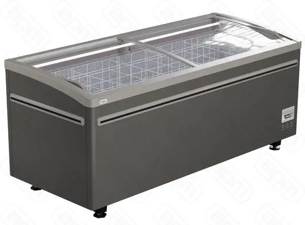 Ларь-бонета Haier GTS1850G с разделителями серый