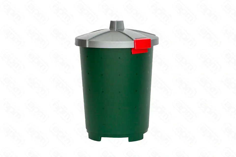 Бак 431227609 45л 42х57см зеленый
