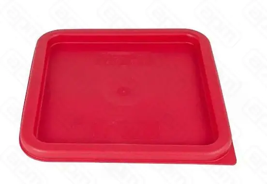 Крышка Cambro WBFC3045LID158 ярко-красная для контейнеров 30 и 45 л