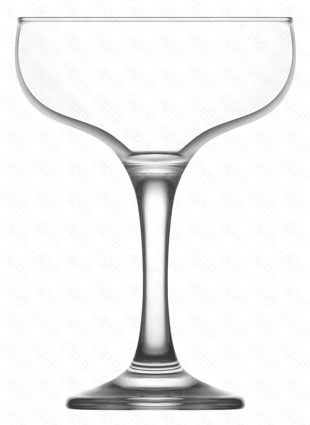 Бокал блюдце  Мискет 235млстекло LAV