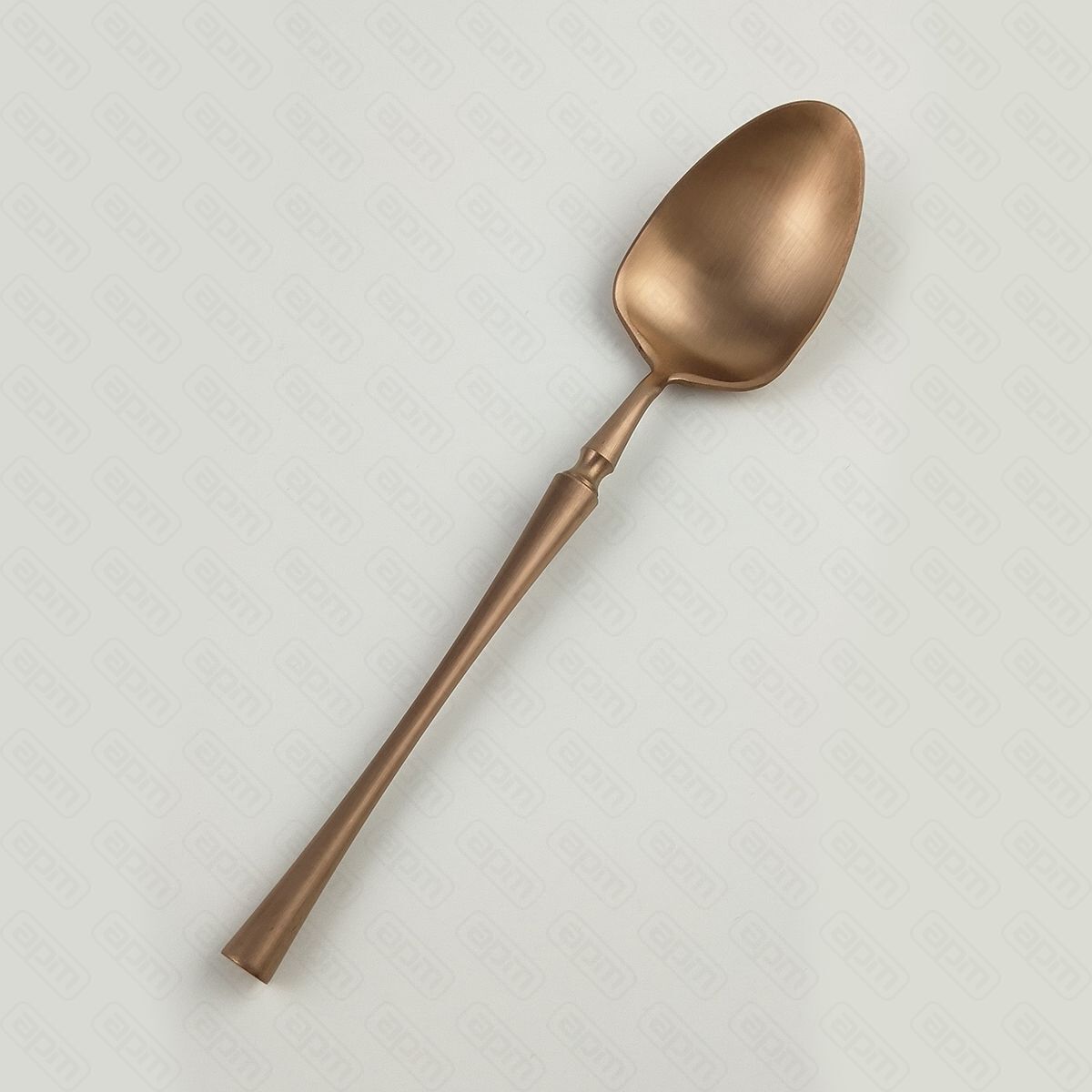 Ложка чайная PVD покрытиемедный матовый цветсерия 1920-Copper  PL