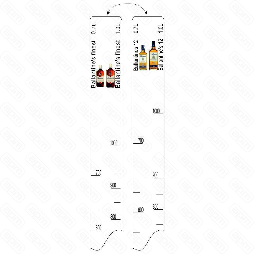Барная линейка Ballantines Finest 700мл1л  Ballantines 12 years 700мл1л PL Proff Cuisine