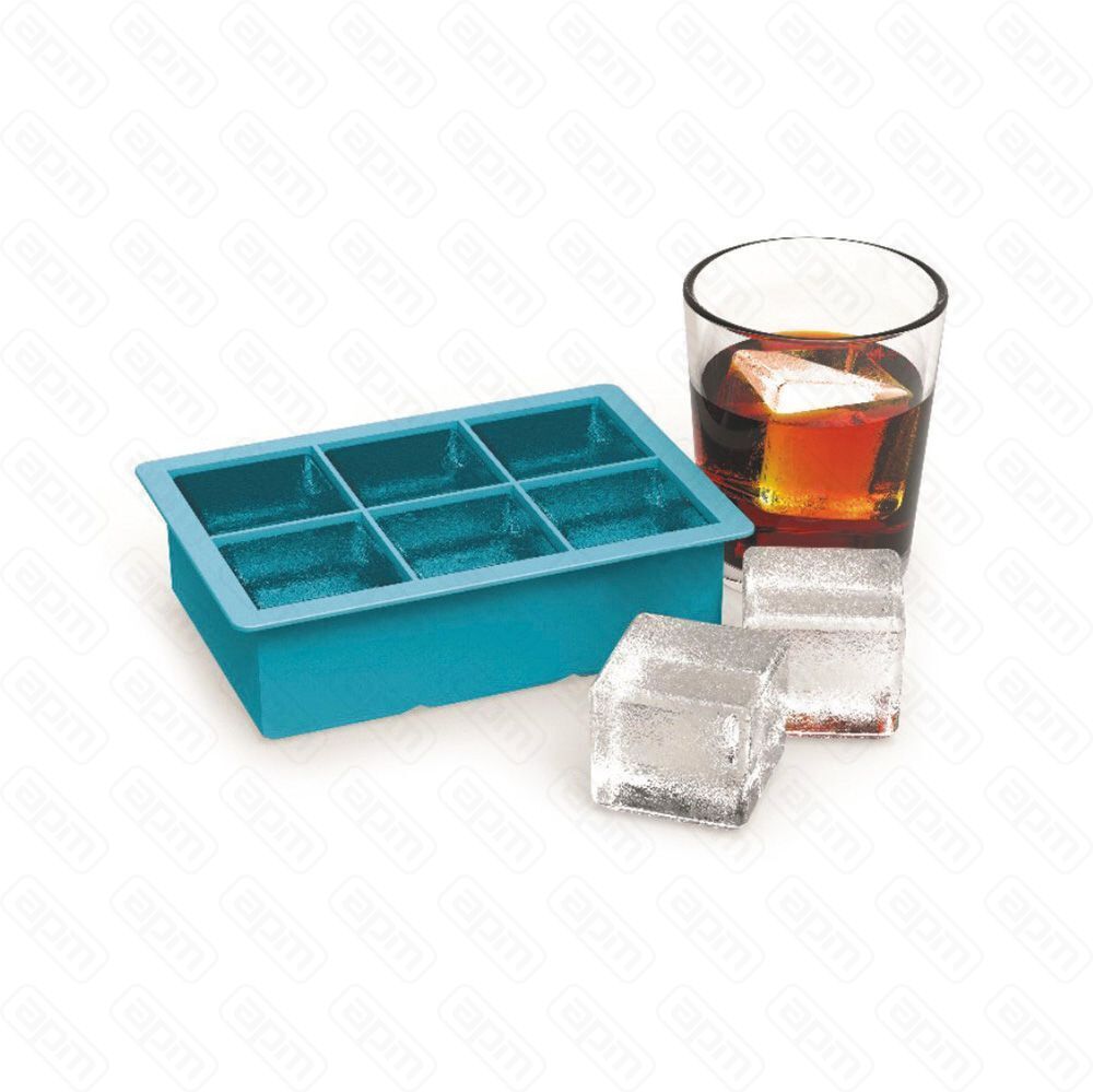 Формы для льда силиконовая Куб 4545 мм 6 ячеек PL - BarWare