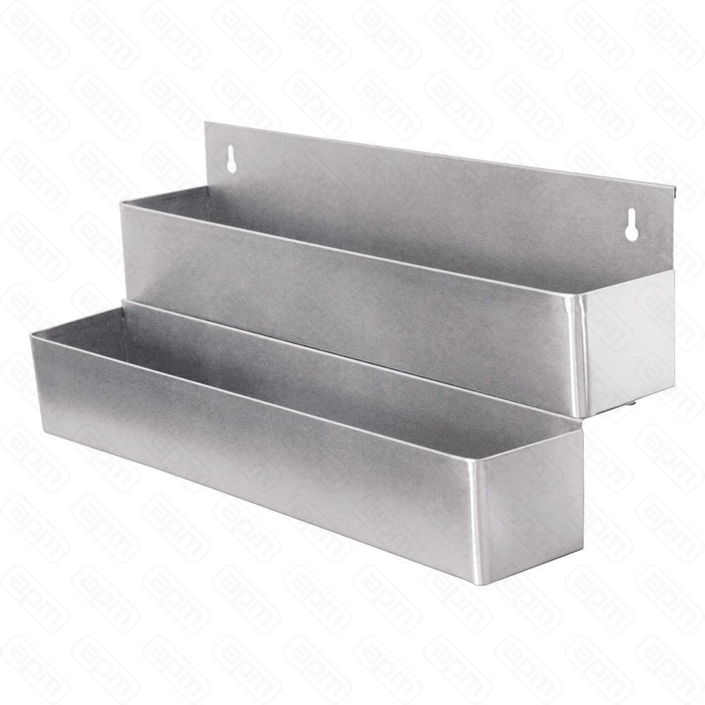 Подставка барная 2 яруса на 20 бутылок 1072125 см нержавейка PL - BarWare