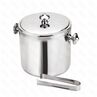 Ведерко для льда  щипцы d 15 см h 17 см нержавейка PL - BarWare  REG