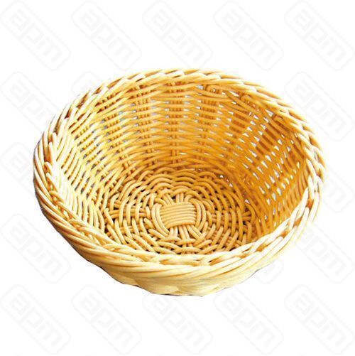 Хлебница плетеная d 19 см h 7 см ротанг бежевая круглая PL Proff Cuisine