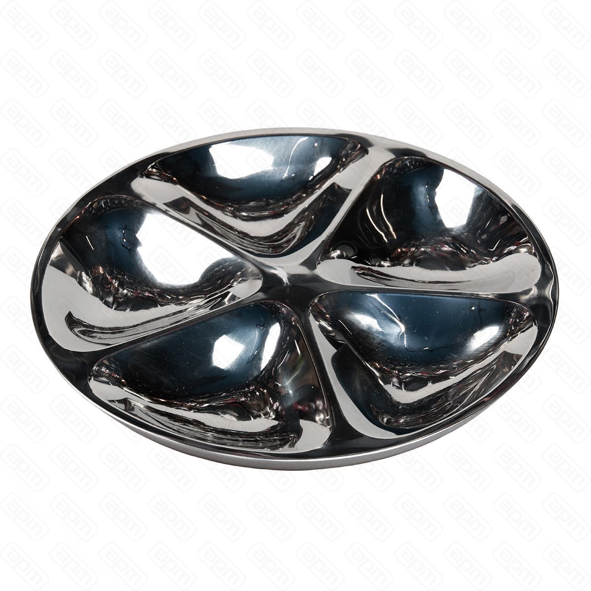 Блюдо металлическое круглое d 29 см для подачи морепродуктов PL Proff Cuisine