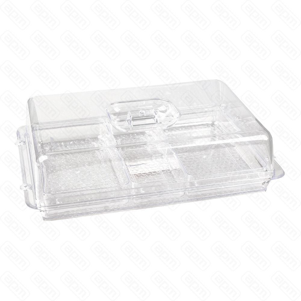 Гастроемкость для выкладки пластиковая с крышкой поликарбонат PL Proff Cuisine