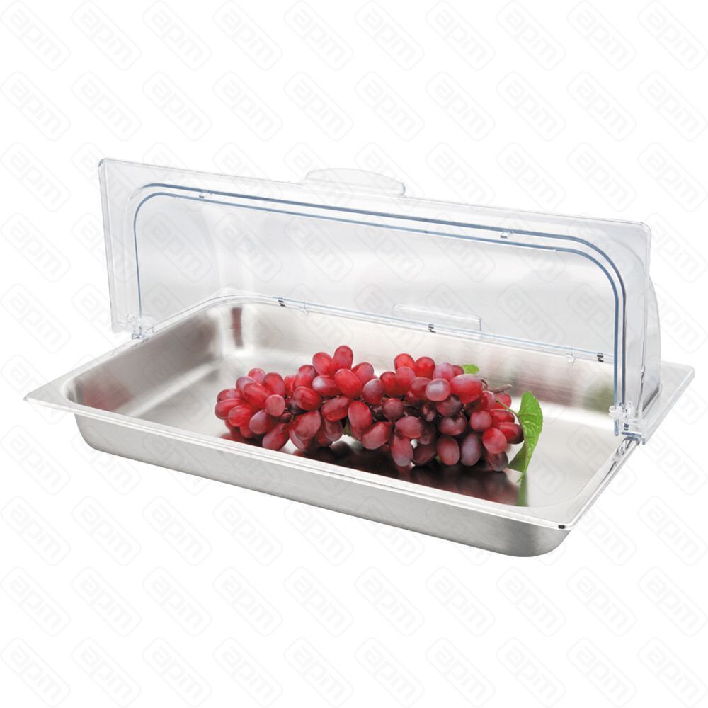 Гастроемкость с крышкой GN11-65 мм металл PL Proff Cuisine