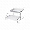 Подставка хромированная для гастроемкостей GN11 565525325 мм 2 яруса PL Proff Cuisine