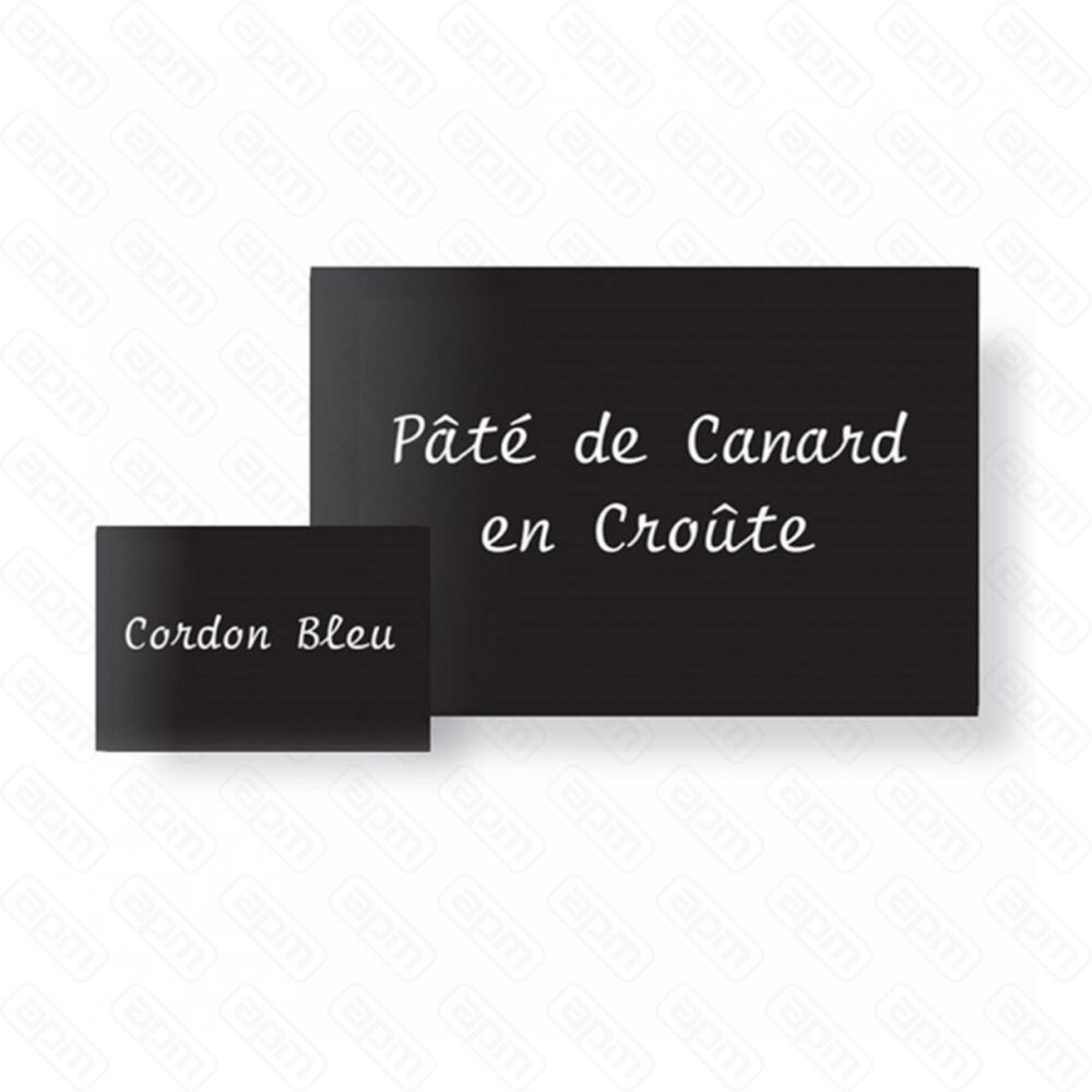 Табличка грифельная черная 102152 см 50 шт Garcia de PouИспания