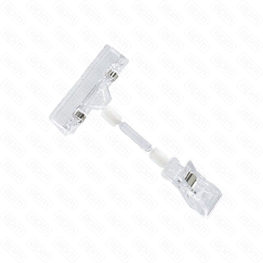 Держатель ценниковтабличек 82616h смпрозрачный1упаковка10 шт GP