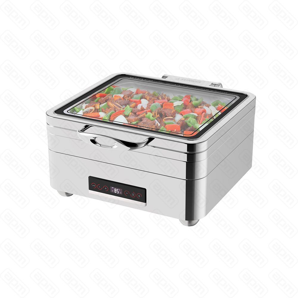 Мармит электрический Romaс обзорным стеклом 2365 мм 55 л 220V 900W SUNNEX - PL