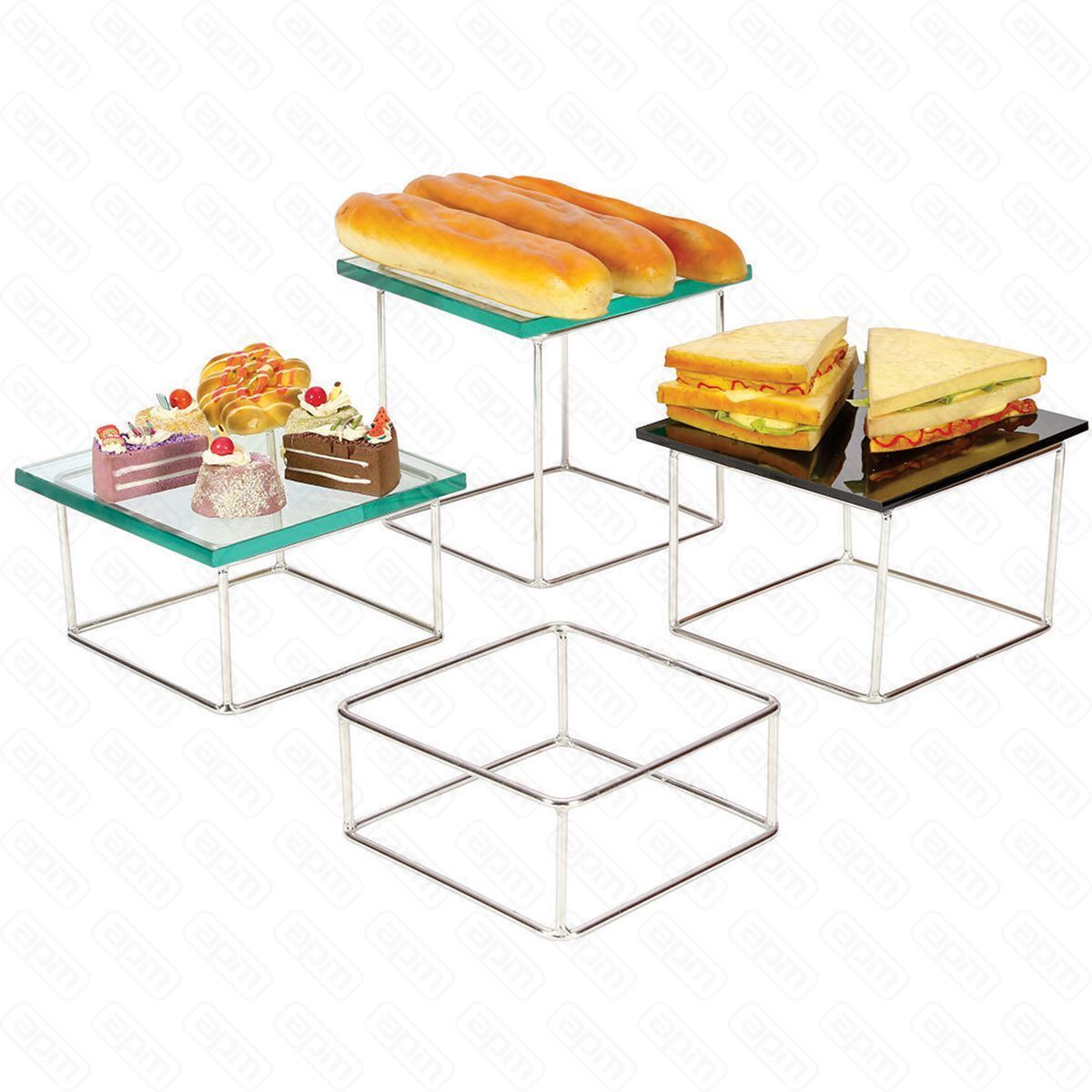 Металлическая подставка для блюд 181818 см PL Proff Cuisine