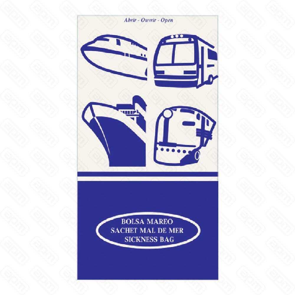 Пакет при укачивании в траспортеводонепроницаемый с зажимом 125237 см1упаковка1000шт GP