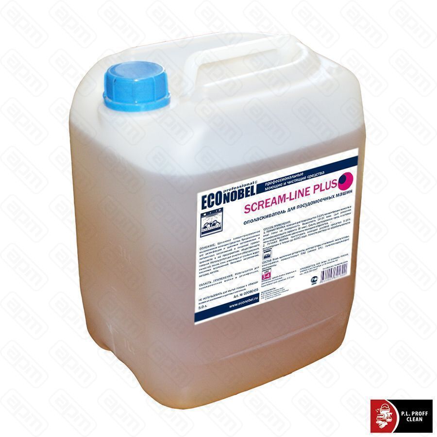Scream Line-2 Econobel ополаскиватель для посудомоечных машин 5 л