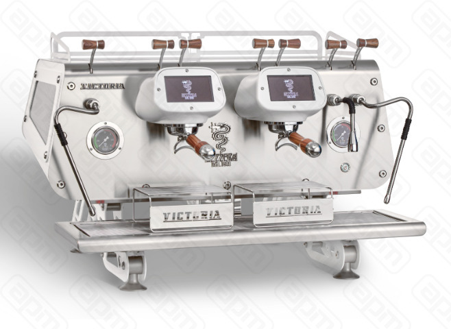 КОФЕМАШИНА АВТОМАТ BEZZERA VICTORIA PID 2 ГРУППЫ БЕЛАЯ МУЛЬТИФАЗНАЯ