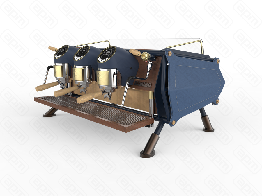 Кофемашина Sanremo Caf Racer Custom Renegade 2 гр голубая