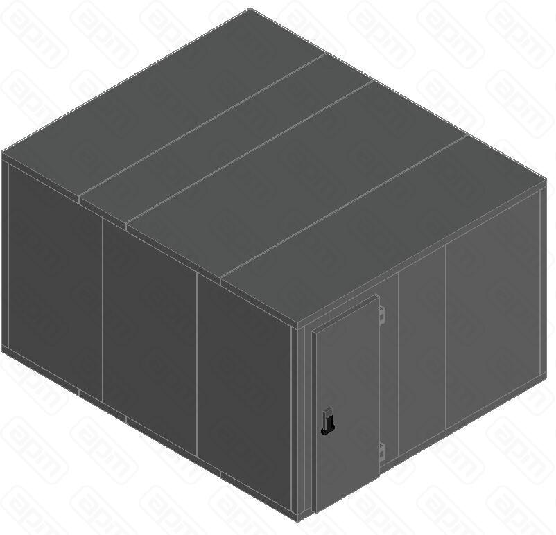 КАМЕРА 80ММ POLAIR КХН-2203 3160Х3760Х2200