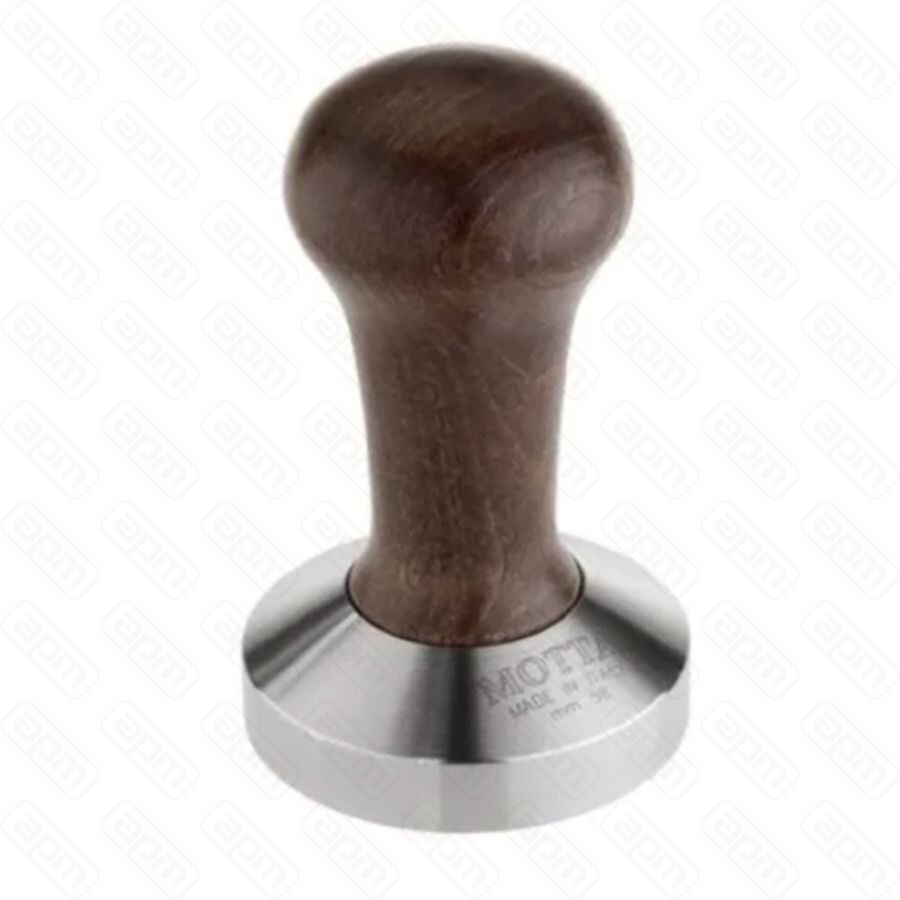 Темпер выпуклый с коричневой ручкой d58мм Motta