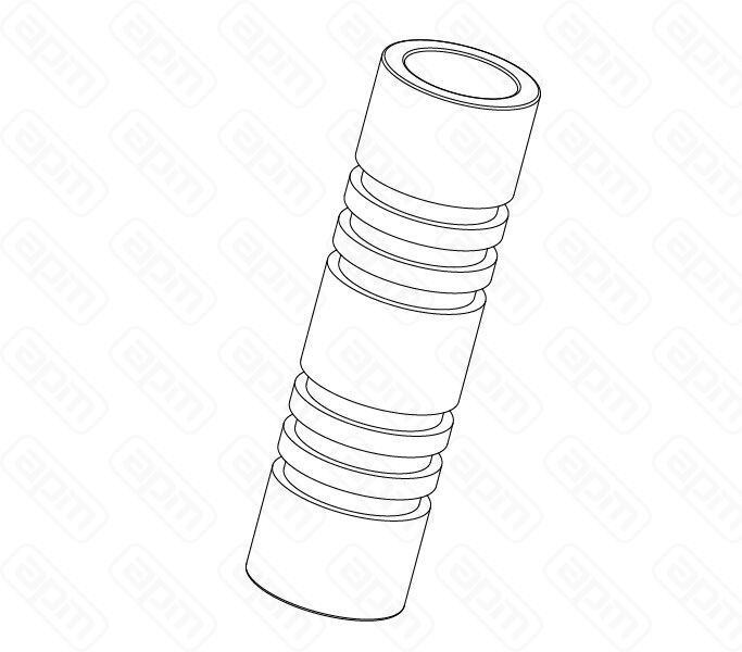 Паровая трубка противоожеговая резина D10 Sanremo арт10753052