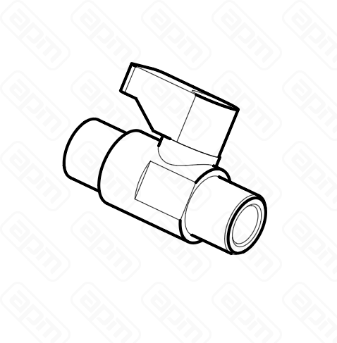 Кран 14MM 150 CW511L Sanremo арт10401454А