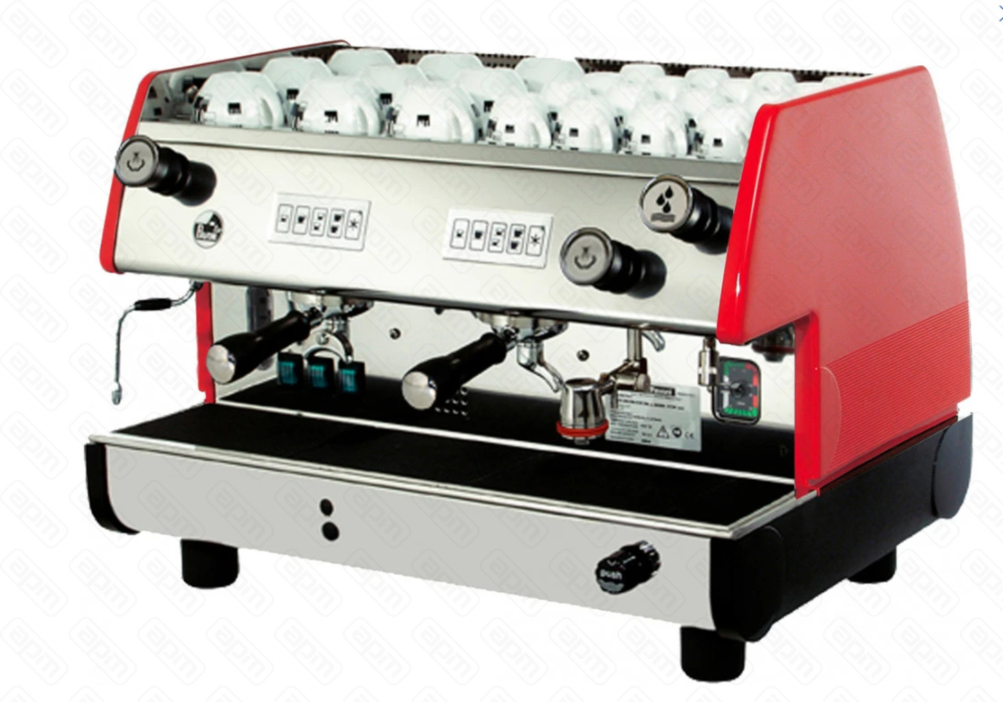 La Pavoni BART2V2087EU Кофемашина автомат 2 группы цвет - красный объем бойлера 14л 220380В La Pavoni BART2V2087EU Кофемашина автомат 2 группы цвет - красный объем бойлера 14л 220380В