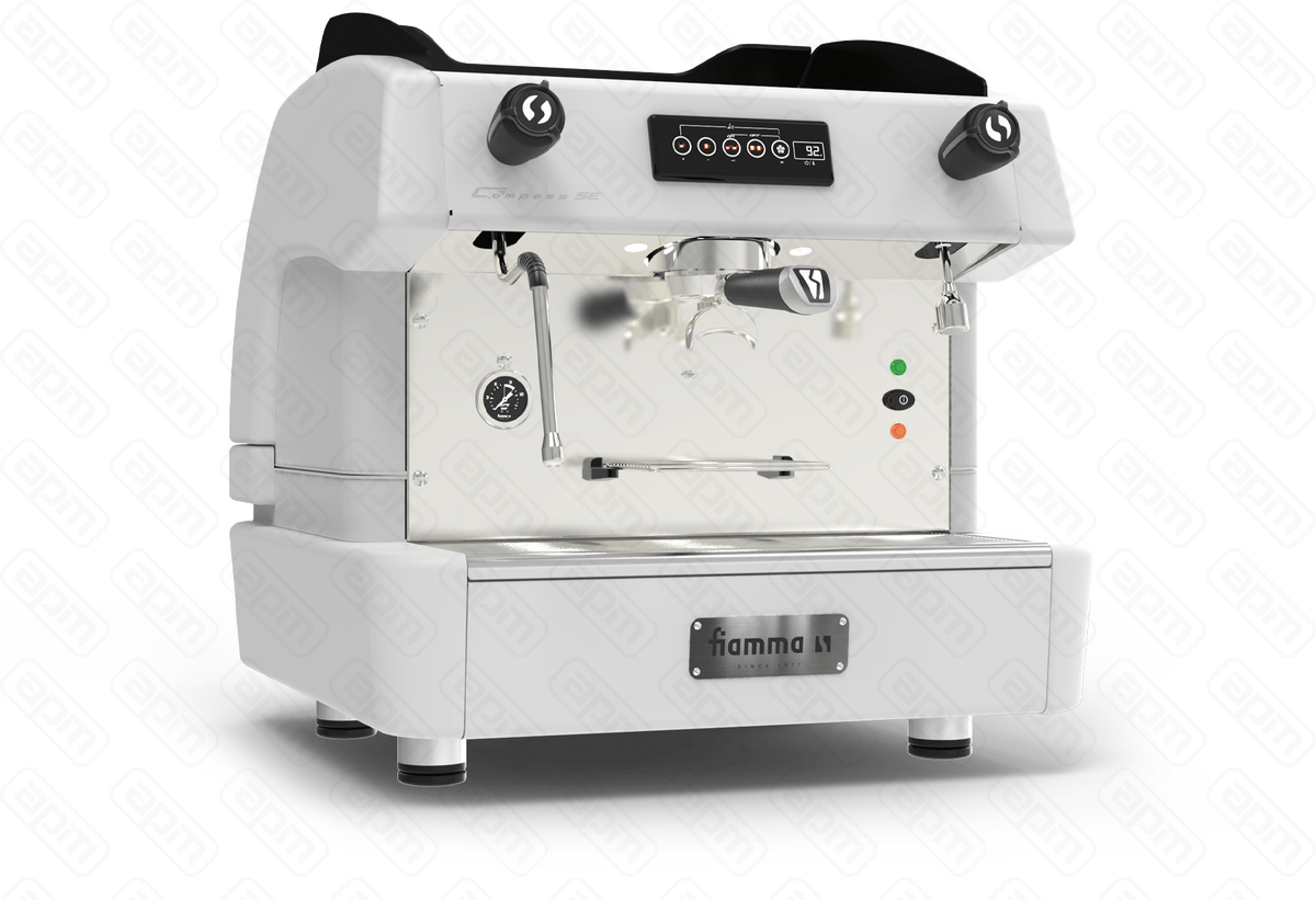 Кофемашина рожковая FIAMMA COMPASS 1 SE TC WHITE автомат 1 группа COFFEE MACHINE COMPASS 1 SE TC WHITE