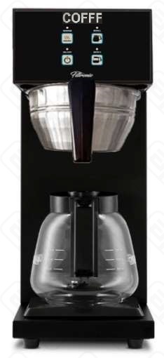 COFFF Программируемая фильтр-кофемашина FLC 120 COFFF FLC120 PROGRAMMABLE FILTER COFFEE MACHINE WITH GLASS JUG