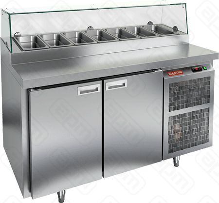 СТОЛ ДЛЯ ПИЦЦЫ HICOLD PZ1-11GN 13 СТЕКЛО