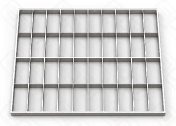 Vitella SrIunip Решетка на 40 ячеек 50х100мм дмаш тестоделит серии SQG