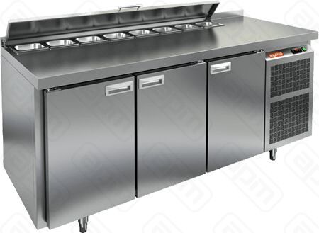 СТОЛ ДЛЯ САЛАТОВ HICOLD SL2-111SN С КРЫШК