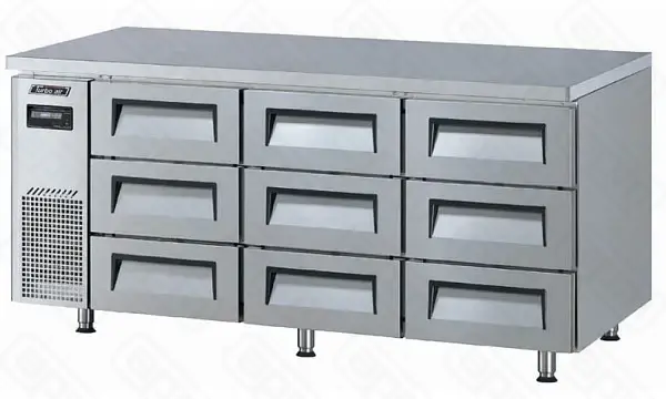 Turbo Air Холодильник стол модель KUR18-3D-9 арт KUR18-3D-9-700