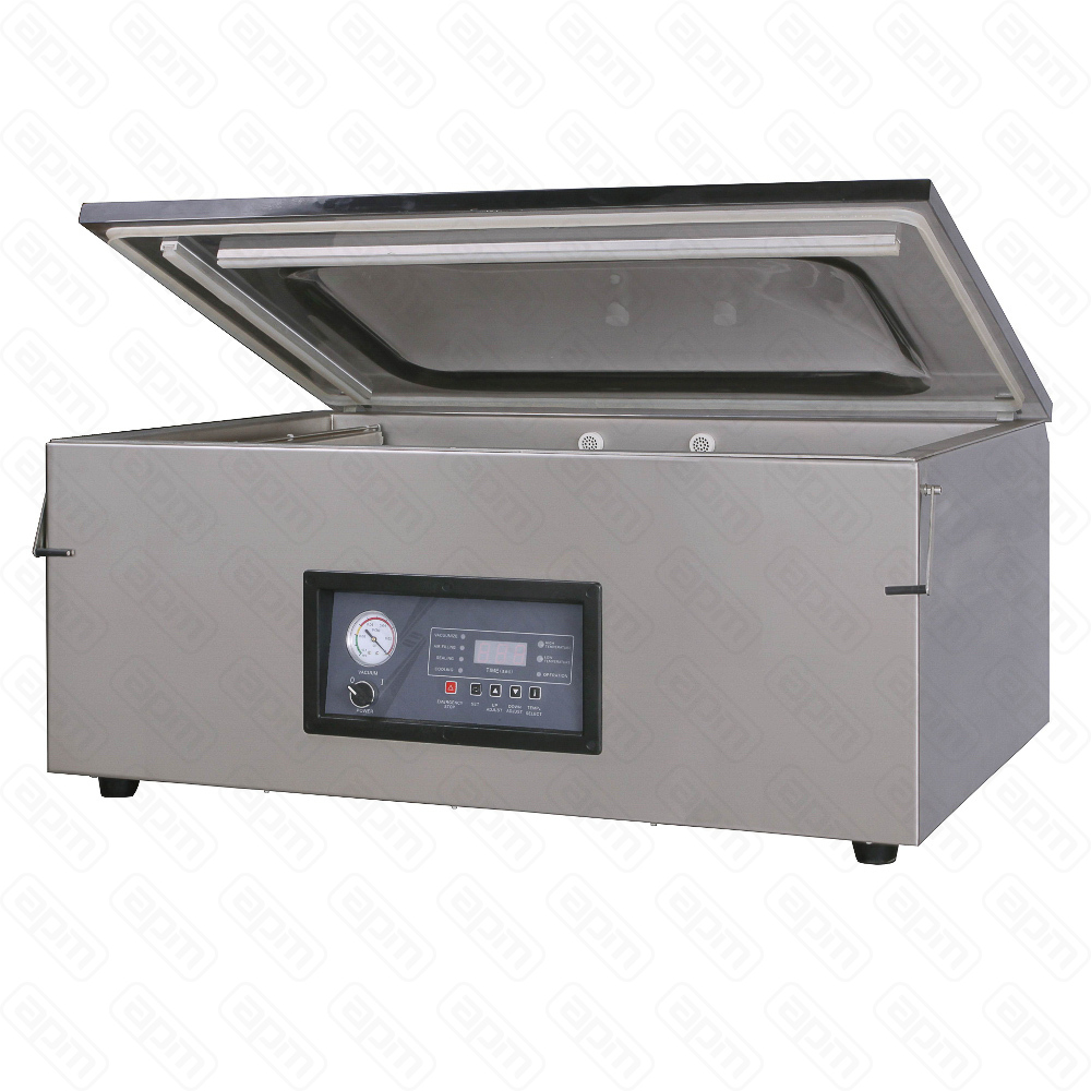 Настольный вакуумный упаковщик DZQ-900T нерж газ